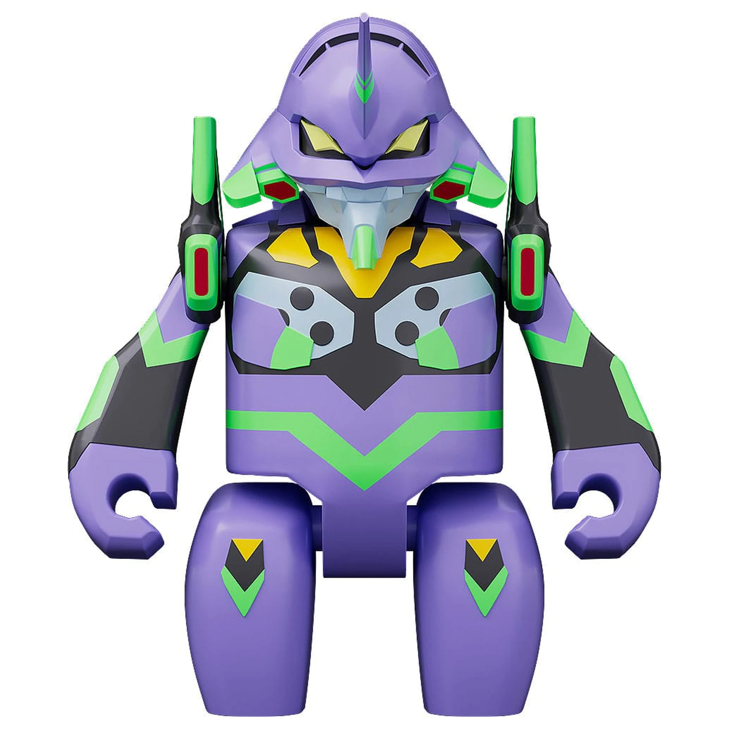 Rebuild of Evangelion Brickroid Action Figure Evangelion Test Type-01 5 cm product photo