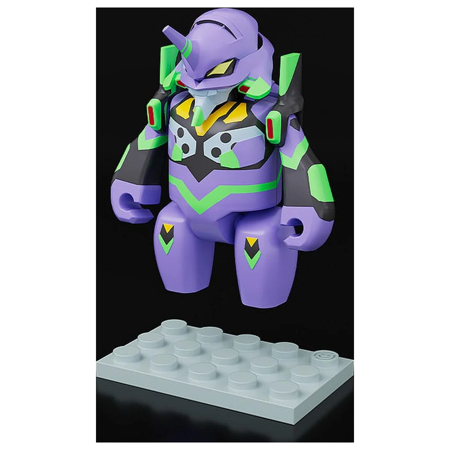 Rebuild of Evangelion Brickroid Action Figure Evangelion Test Type-01 5 cm product photo