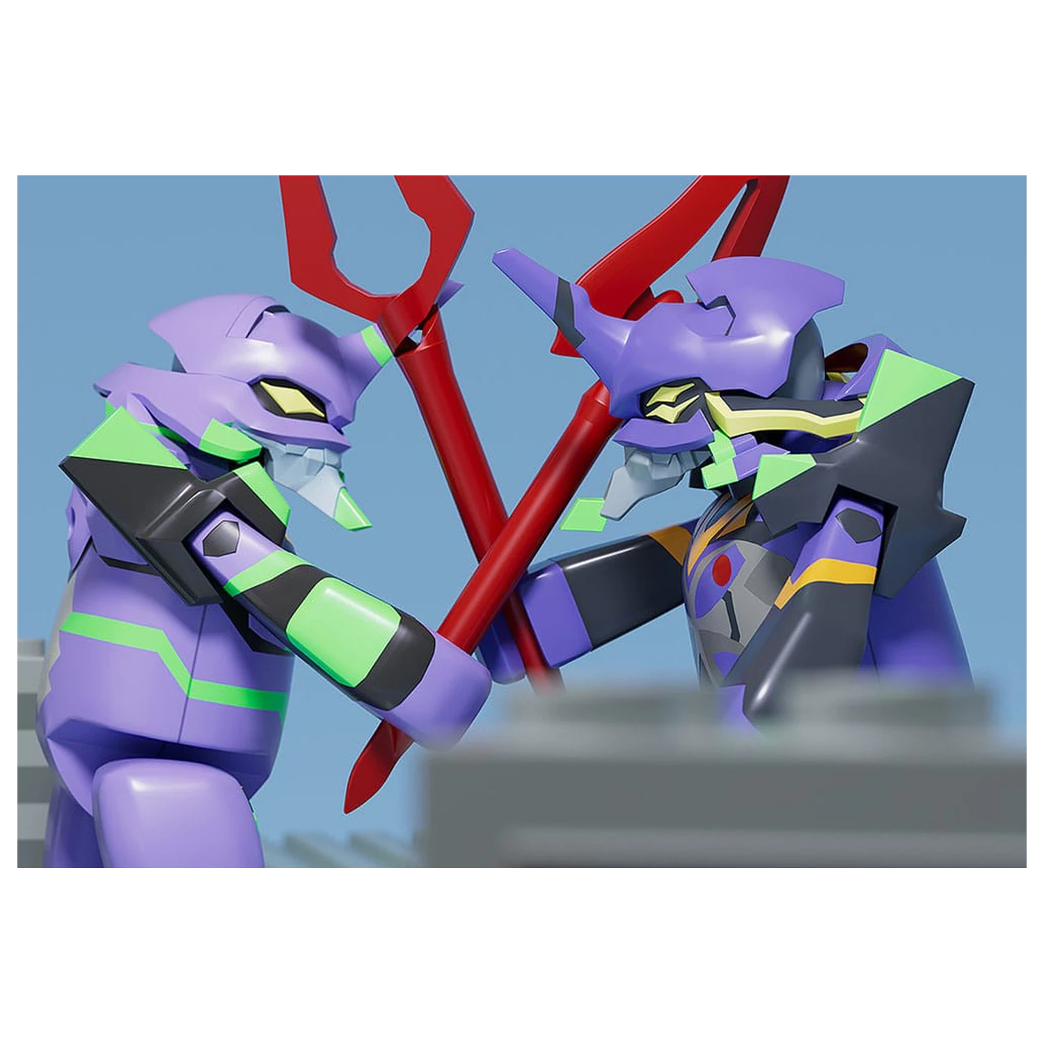 Rebuild of Evangelion Brickroid Action Figure Evangelion Test Type-01 5 cm product photo