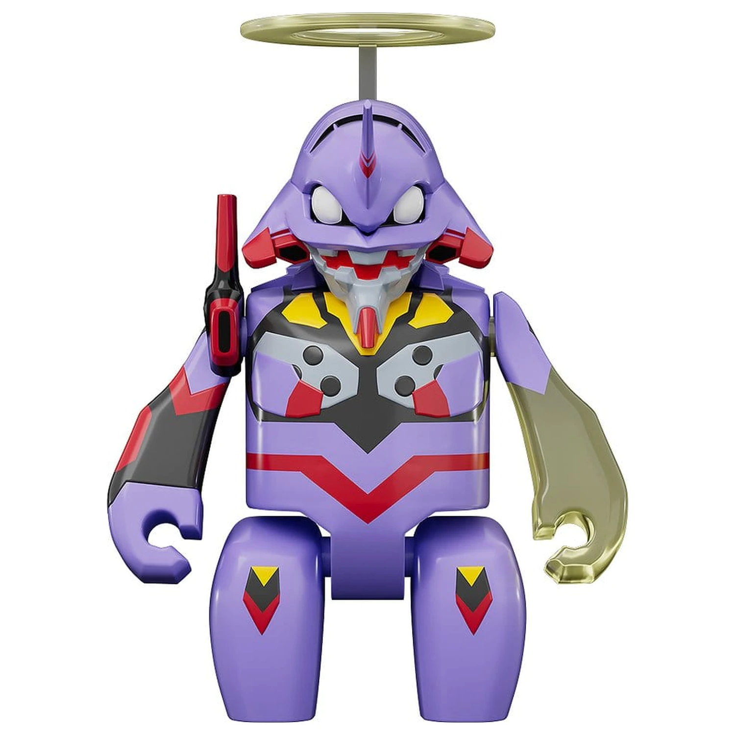 Rebuild of Evangelion Brickroid Mini Figure Evangelion Test Type-01 Pseudo DMS Phase 5 cm product photo
