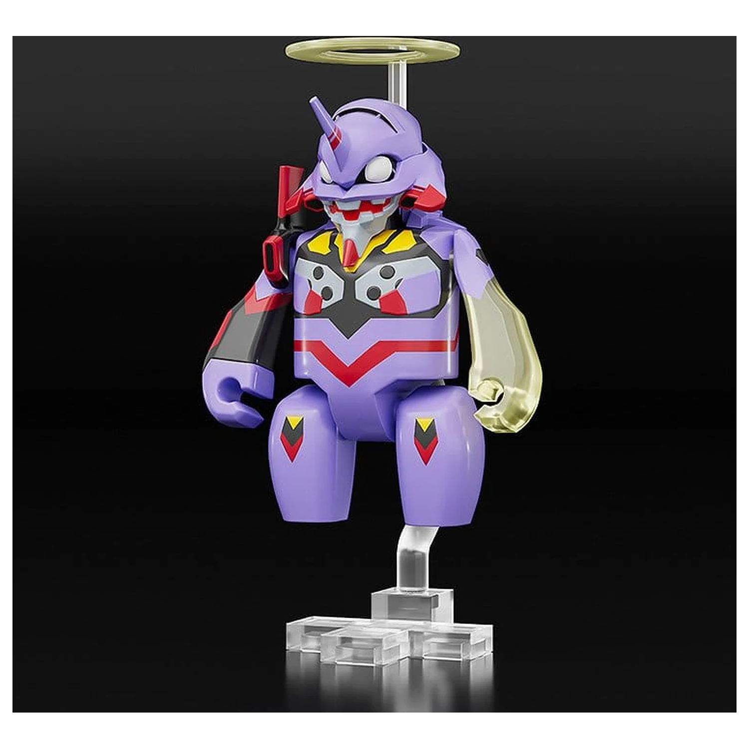 Rebuild of Evangelion Brickroid Mini Figure Evangelion Test Type-01 Pseudo DMS Phase 5 cm product photo