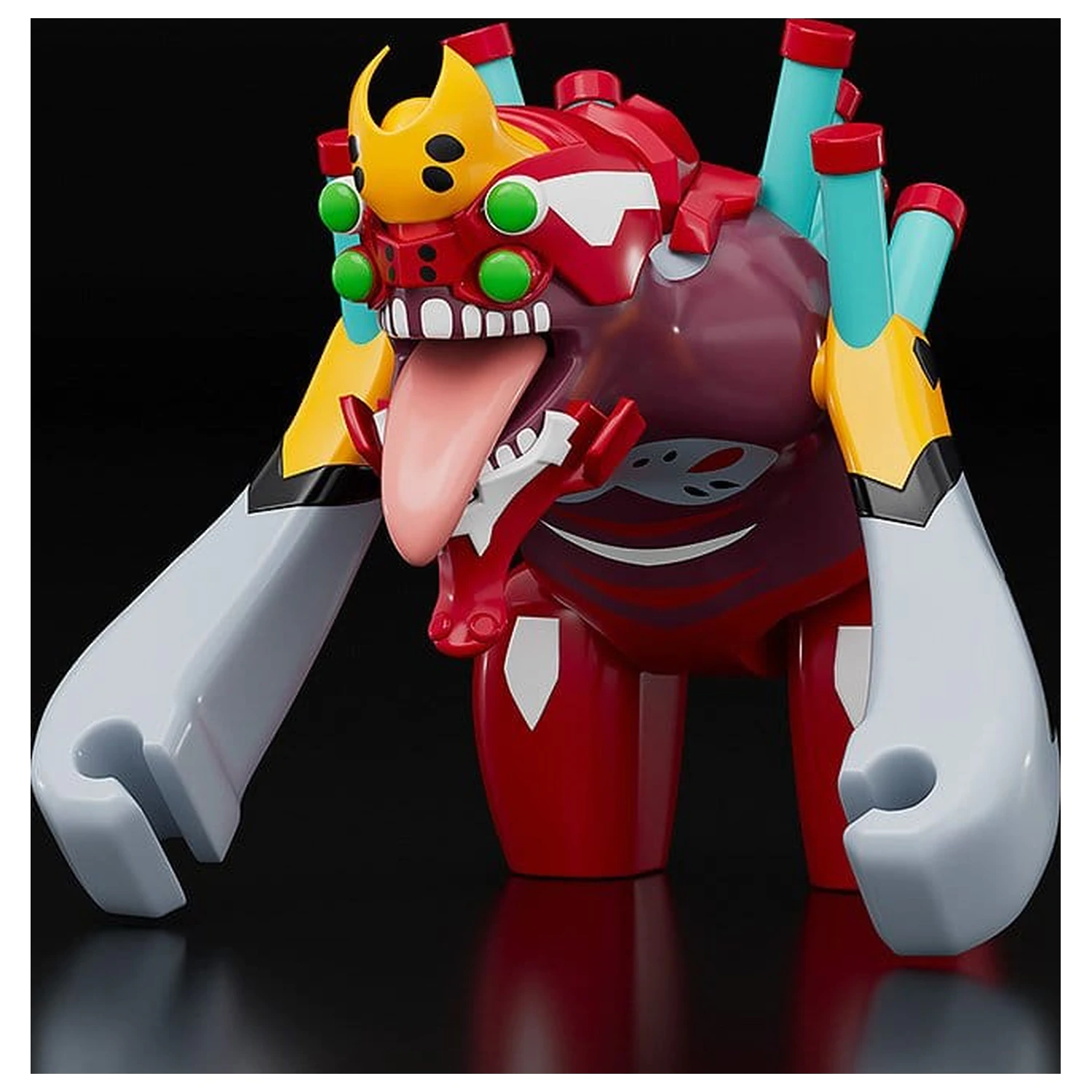 Rebuild of Evangelion Brickroid Mini Figure Evangelion Unit 02 Beast Form 2nd Phase (Type 1) 4 cm product photo