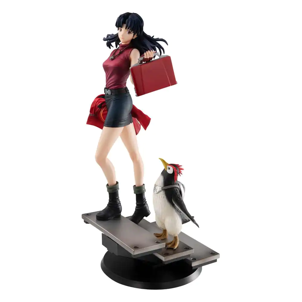 Rebuild of Evangelion Gals PVC Statue Misato Katsuragi & Pen Pen 25 cm product photo