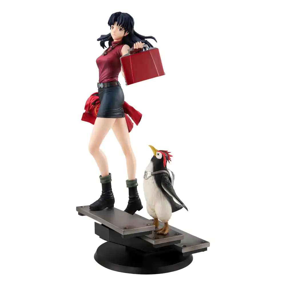 Rebuild of Evangelion Gals PVC Statue Misato Katsuragi & Pen Pen 25 cm product photo