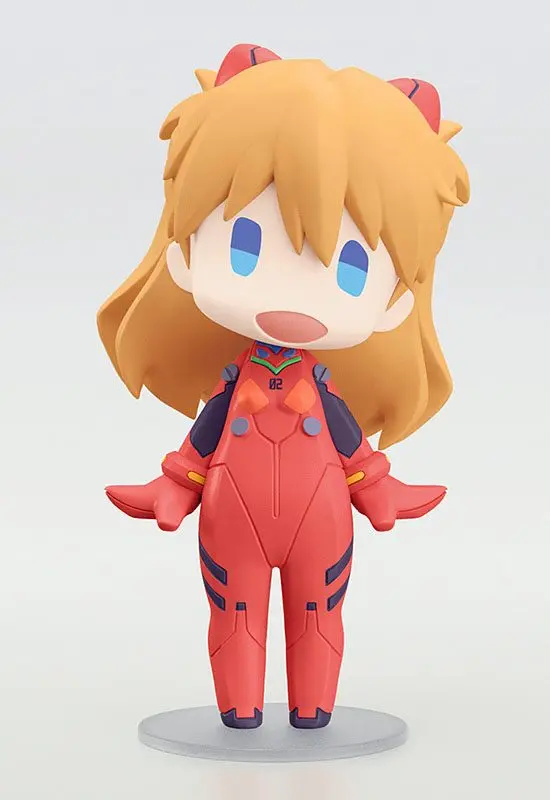 Rebuild of Evangelion HELLO! GOOD SMILE Action Figure Asuka Shikinami Langley 10 cm product photo