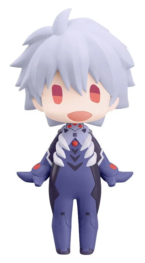 Rebuild of Evangelion HELLO! GOOD SMILE Action Figure Kaworu Nagisa (re-run) 10 cm product photo
