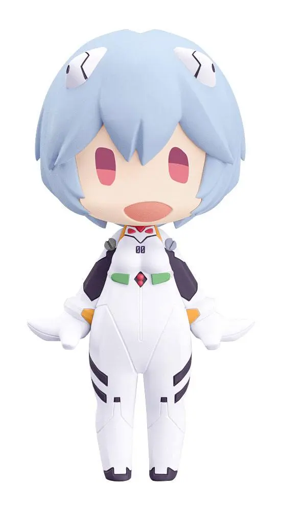 Rebuild of Evangelion HELLO! GOOD SMILE Action Figure Rei Ayanami 10 cm product photo