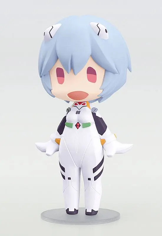 Rebuild of Evangelion HELLO! GOOD SMILE Action Figure Rei Ayanami 10 cm product photo