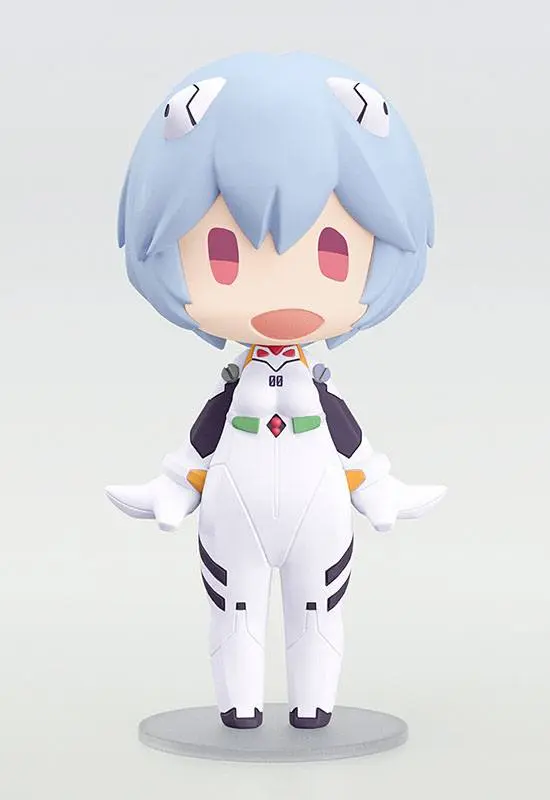 Rebuild of Evangelion HELLO! GOOD SMILE Action Figure Rei Ayanami 10 cm product photo