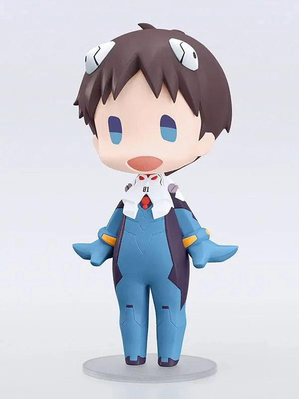 Rebuild of Evangelion HELLO! GOOD SMILE Action Figure Shinji Ikari (re-run) 10 cm product photo