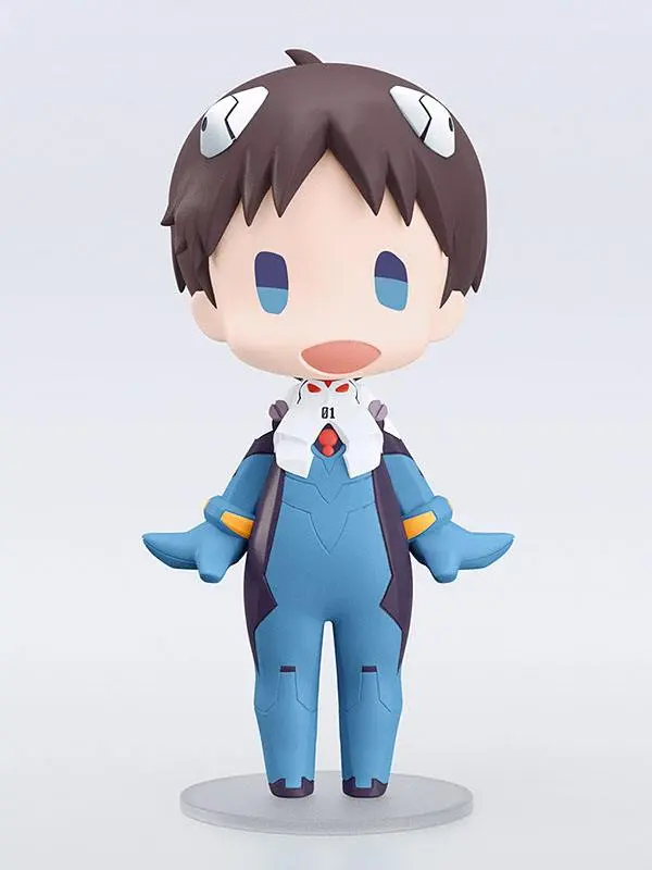 Rebuild of Evangelion HELLO! GOOD SMILE Action Figure Shinji Ikari (re-run) 10 cm product photo