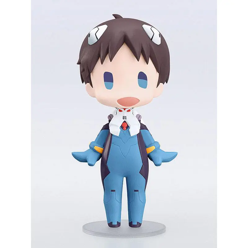 Rebuild of Evangelion HELLO! GOOD SMILE Action Figure Shinji Ikari 10 cm product photo