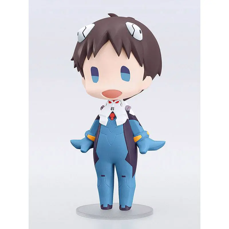 Rebuild of Evangelion HELLO! GOOD SMILE Action Figure Shinji Ikari 10 cm product photo