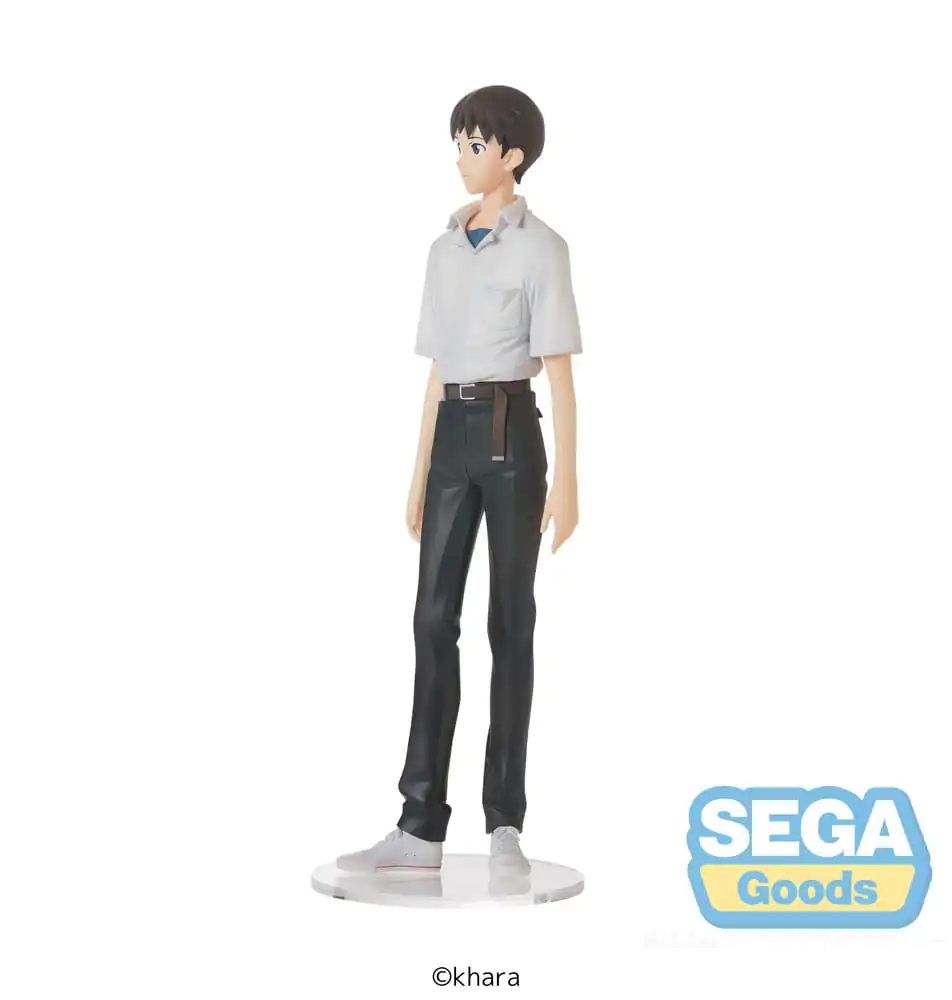 Rebuild of Evangelion High Premium PVC Statue Shinji Ikari Uniform Ver. Evangelion: New Theatrical Edition 22 cm product photo