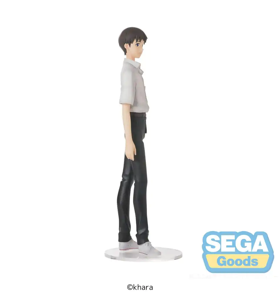Rebuild of Evangelion High Premium PVC Statue Shinji Ikari Uniform Ver. Evangelion: New Theatrical Edition 22 cm product photo