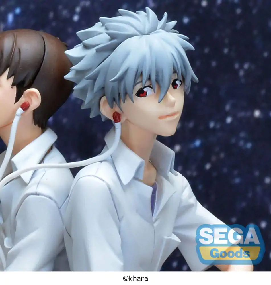 Rebuild of Evangelion Luminasta PVC Statue Shinji &amp; Kaworu Evangelion: New Theatrical Edition Kaworu Ver. 17 cm product photo