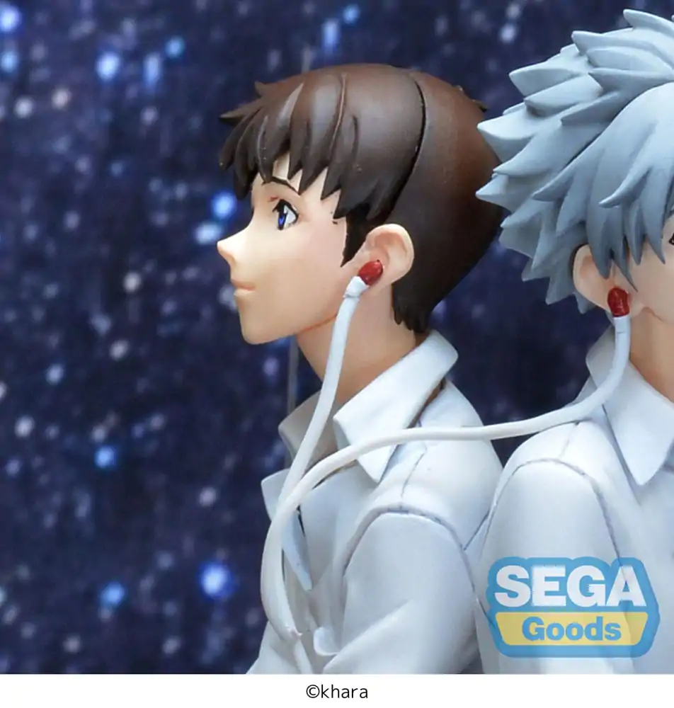 Rebuild of Evangelion Luminasta PVC Statue Shinji &amp; Kaworu Evangelion: New Theatrical Edition Shinji Ver. 17 cm product photo