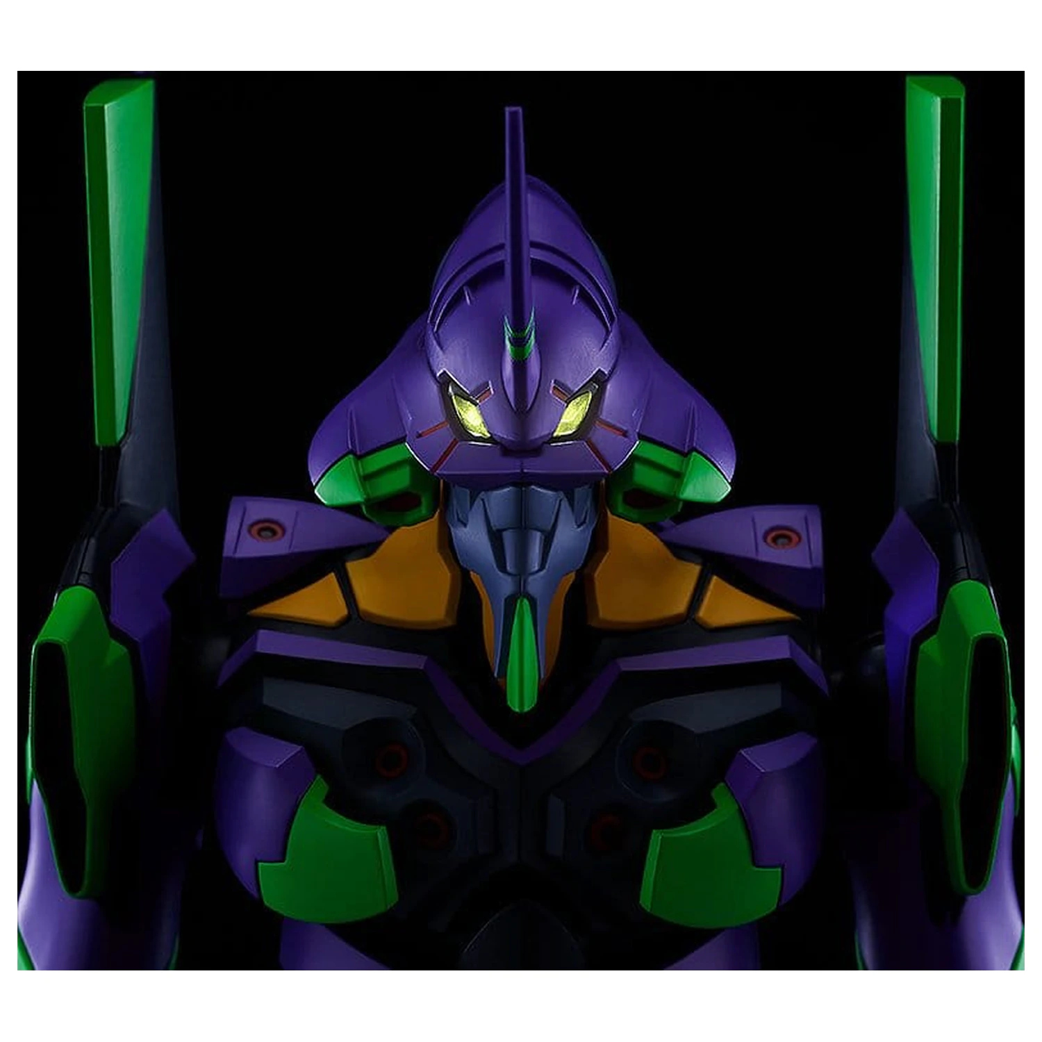 Rebuild of Evangelion Moderoid Plastic Model Kit DX-SCALE Evangelion Test Type-01 Luminous Set Edition 26 cm product photo