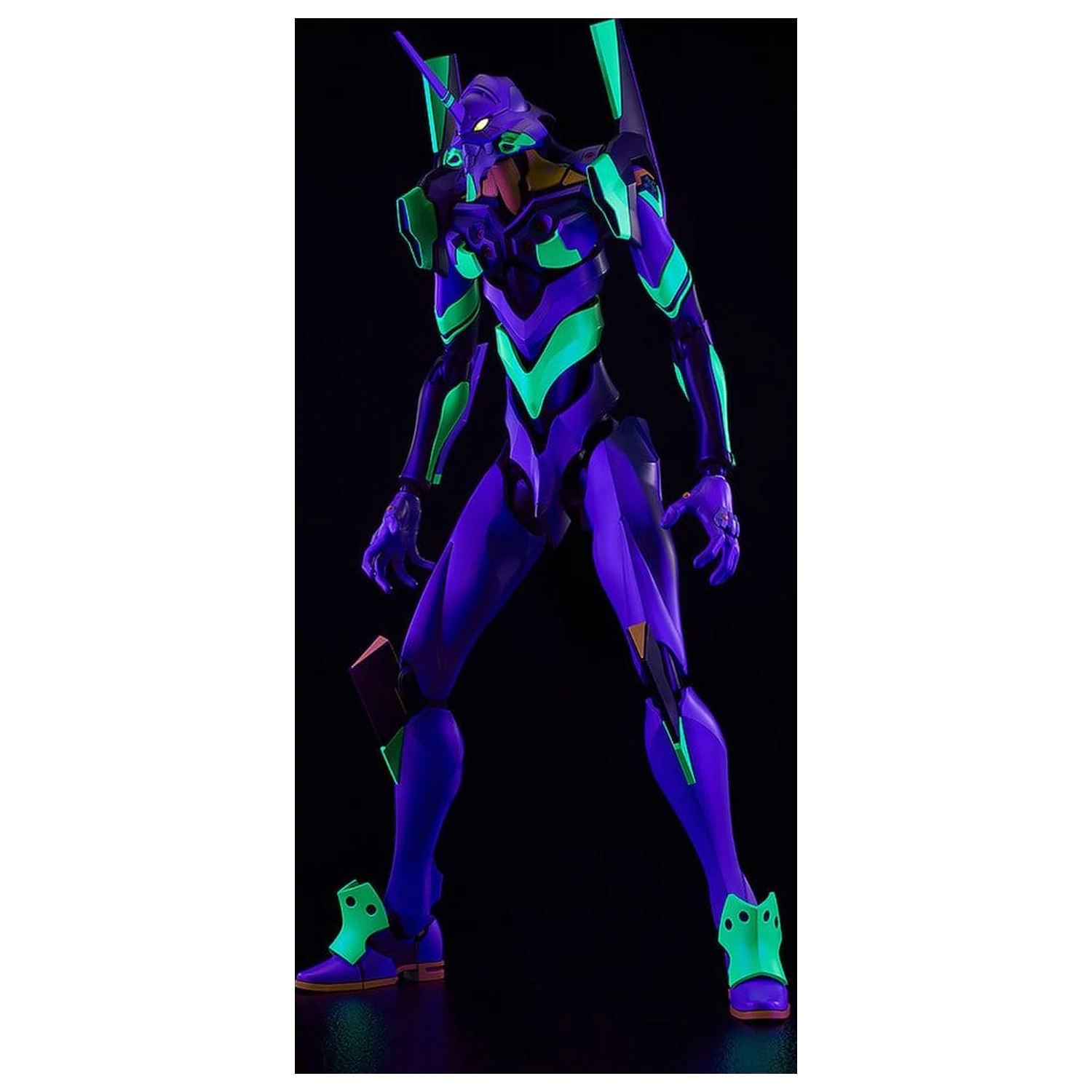Rebuild of Evangelion Moderoid Plastic Model Kit DX-SCALE Evangelion Test Type-01 Luminous Set Edition 26 cm product photo