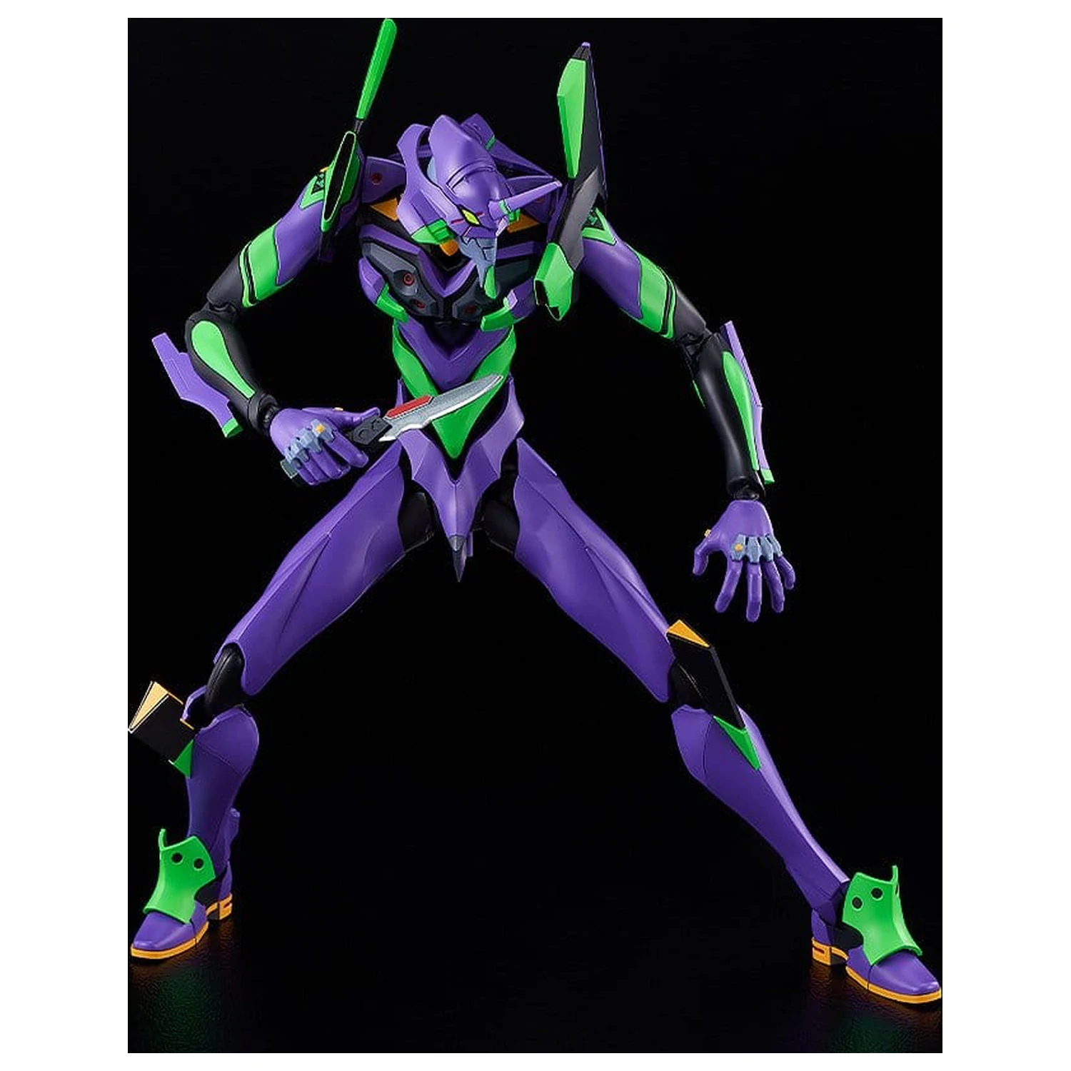 Rebuild of Evangelion Moderoid Plastic Model Kit DX-SCALE Evangelion Test Type-01 Luminous Set Edition 26 cm product photo