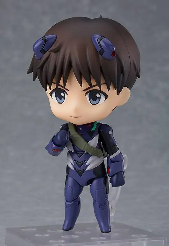 Rebuild of Evangelion Nendoroid Action Figure Shinji Ikari Langley Plugsuit Ver. (re-run) 10 cm product photo