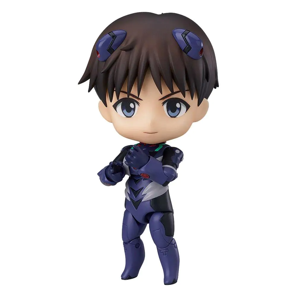 Rebuild of Evangelion Nendoroid Action Figure Shinji Ikari Langley Plugsuit Ver. (re-run) 10 cm product photo