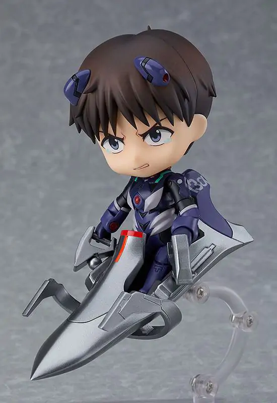 Rebuild of Evangelion Nendoroid Action Figure Shinji Ikari Langley Plugsuit Ver. (re-run) 10 cm product photo