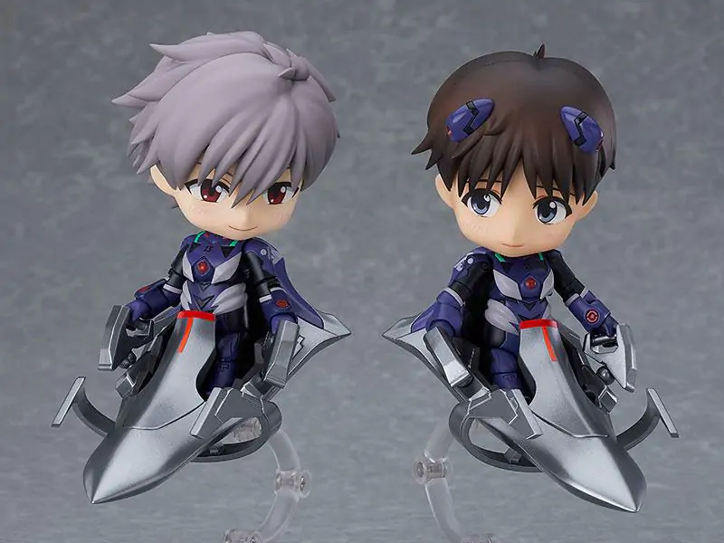 Rebuild of Evangelion Nendoroid Action Figure Shinji Ikari Langley Plugsuit Ver. (re-run) 10 cm product photo