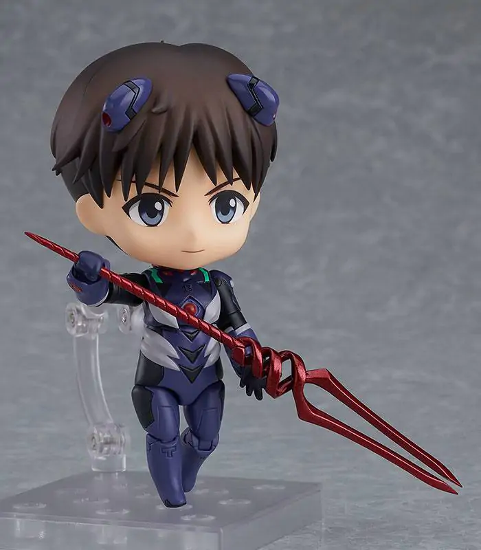 Rebuild of Evangelion Nendoroid Action Figure Shinji Ikari Langley Plugsuit Ver. (re-run) 10 cm product photo