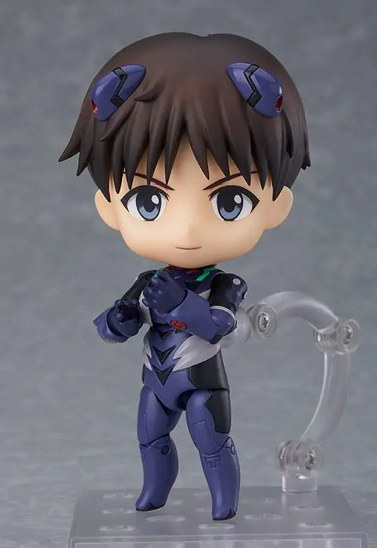 Rebuild of Evangelion Nendoroid Action Figure Shinji Ikari Langley Plugsuit Ver. (re-run) 10 cm product photo