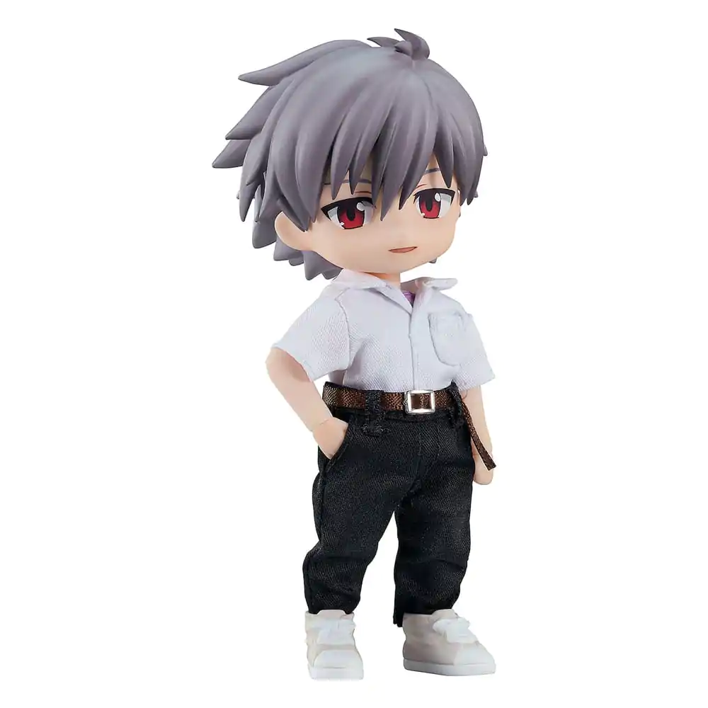 Rebuild of Evangelion Nendoroid Doll Action Figure Kaworu Nagisa 14 cm product photo
