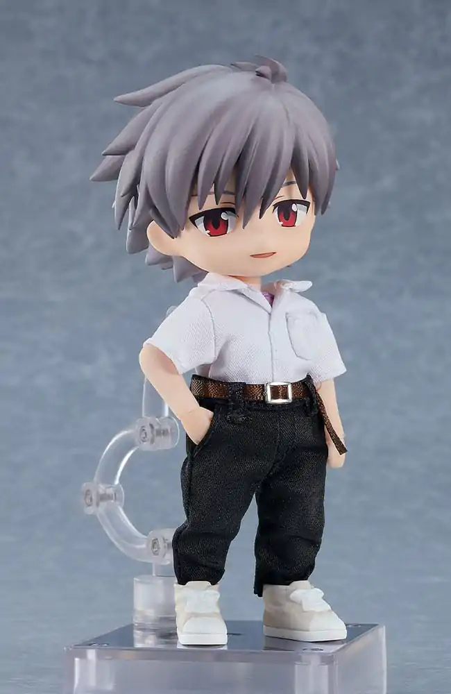 Rebuild of Evangelion Nendoroid Doll Action Figure Kaworu Nagisa 14 cm product photo