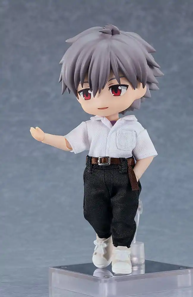Rebuild of Evangelion Nendoroid Doll Action Figure Kaworu Nagisa 14 cm product photo
