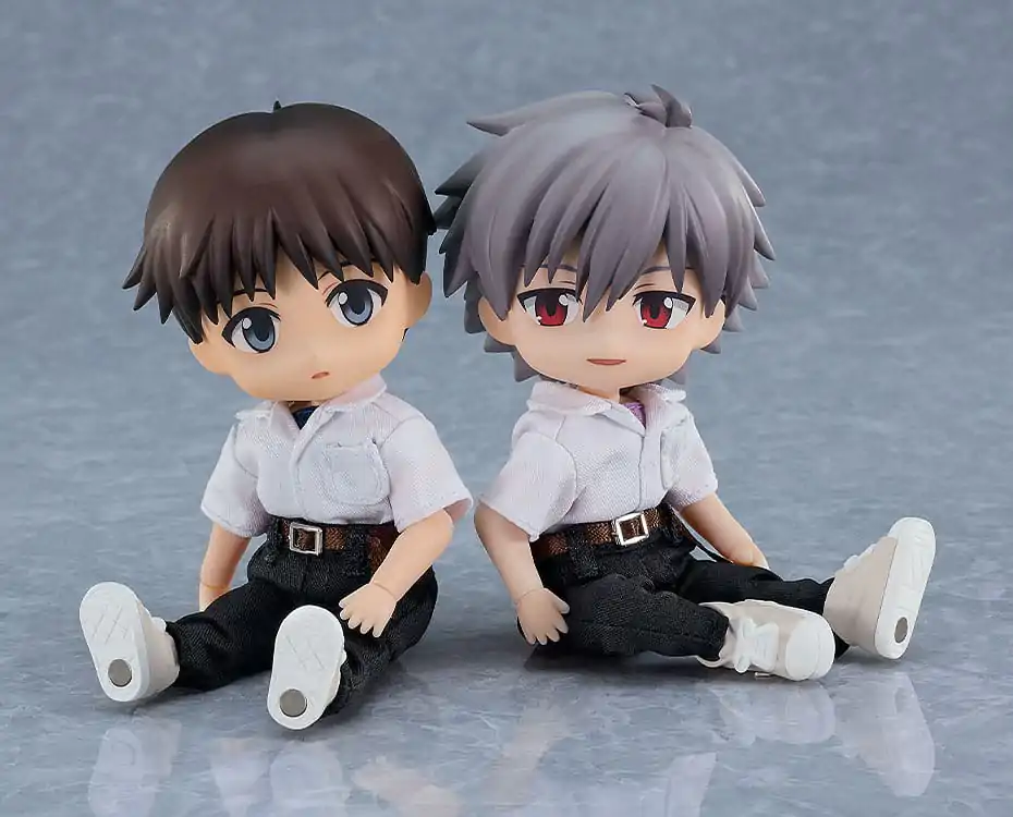 Rebuild of Evangelion Nendoroid Doll Action Figure Kaworu Nagisa 14 cm product photo