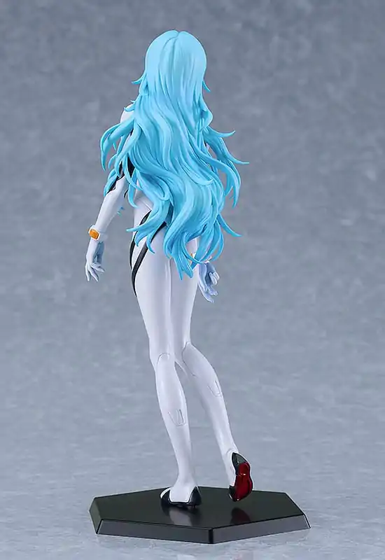 Rebuild of Evangelion Plastic Model Kit PLAMAX Rei Ayanami Long Hair Ver. 20 cm product photo