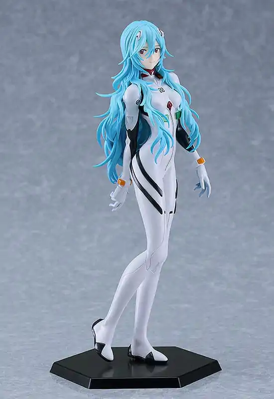 Rebuild of Evangelion Plastic Model Kit PLAMAX Rei Ayanami Long Hair Ver. 20 cm product photo