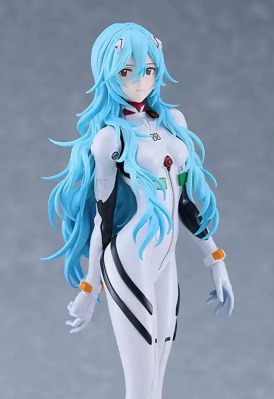Rebuild of Evangelion Plastic Model Kit PLAMAX Rei Ayanami Long Hair Ver. 20 cm product photo