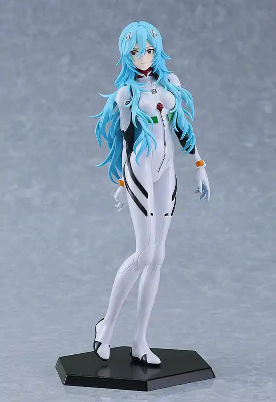 Rebuild of Evangelion Plastic Model Kit PLAMAX Rei Ayanami Long Hair Ver. 20 cm product photo