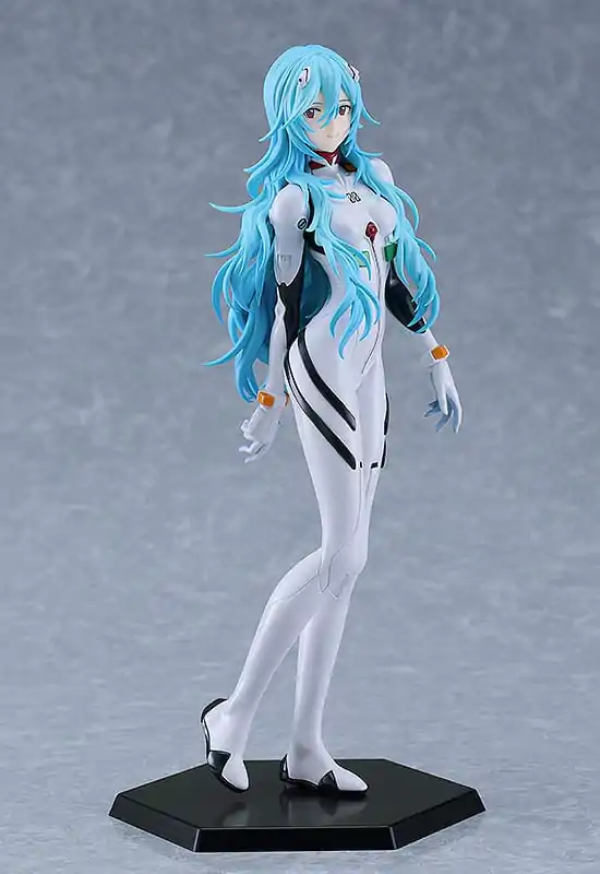 Rebuild of Evangelion Plastic Model Kit PLAMAX Rei Ayanami Long Hair Ver. 20 cm product photo