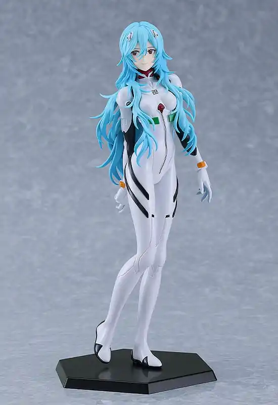 Rebuild of Evangelion Plastic Model Kit PLAMAX Rei Ayanami Long Hair Ver. 20 cm product photo