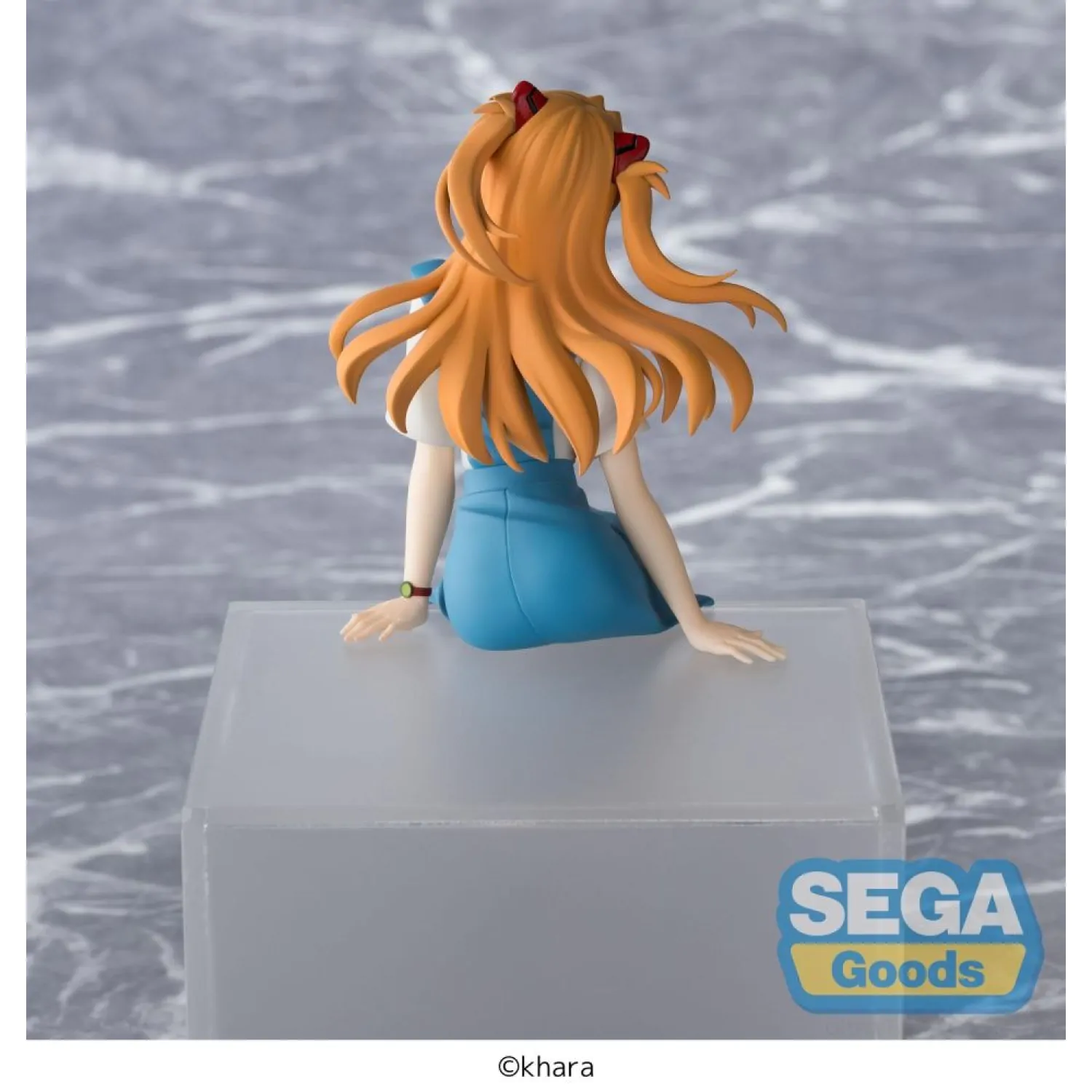 Rebuild of Evangelion PM Perching PVC Statue Asuka Shikinami Langley New Theatrical Edition 14 cm product photo