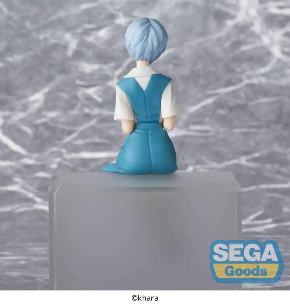 Rebuild of Evangelion PM Perching PVC Statue Rei Ayanami Evangelion New Theatrical Edition 14 cm product photo