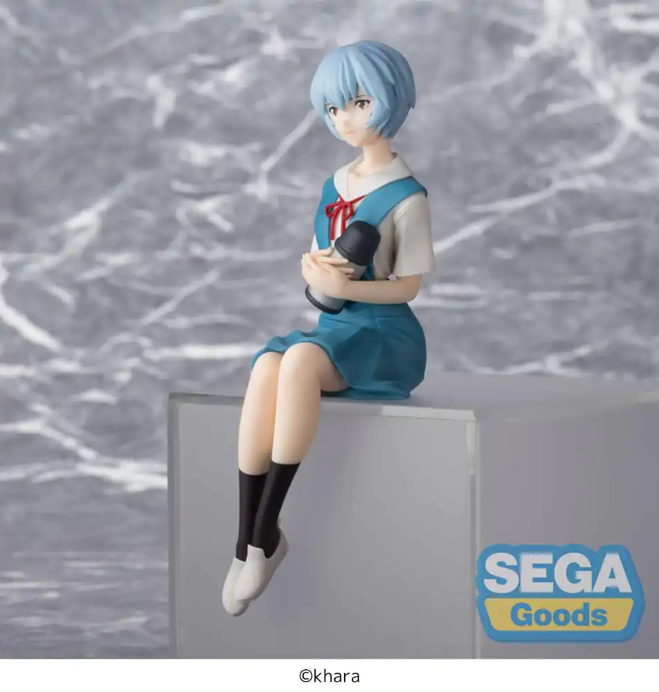 Rebuild of Evangelion PM Perching PVC Statue Rei Ayanami Evangelion New Theatrical Edition 14 cm product photo