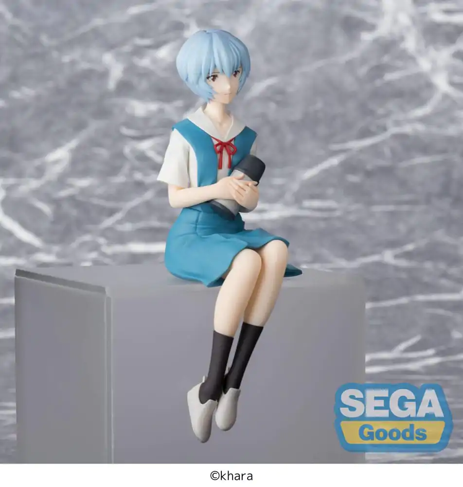 Rebuild of Evangelion PM Perching PVC Statue Rei Ayanami Evangelion New Theatrical Edition 14 cm product photo