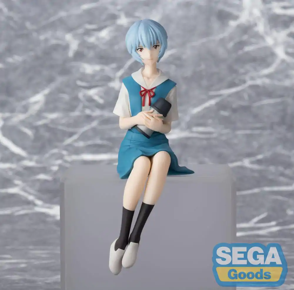 Rebuild of Evangelion PM Perching PVC Statue Rei Ayanami Evangelion New Theatrical Edition 14 cm product photo