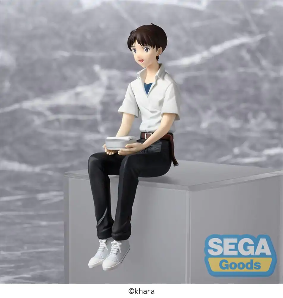 Rebuild of Evangelion PM Perching PVC Statue Shinji Ikari Evangelion New Theatrical Edition 14 cm product photo