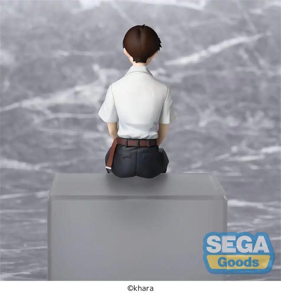 Rebuild of Evangelion PM Perching PVC Statue Shinji Ikari Evangelion New Theatrical Edition 14 cm product photo