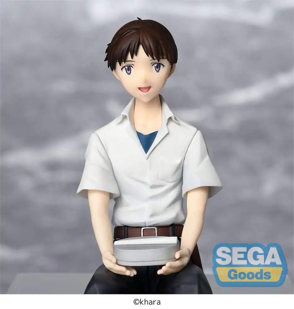 Rebuild of Evangelion PM Perching PVC Statue Shinji Ikari Evangelion New Theatrical Edition 14 cm product photo