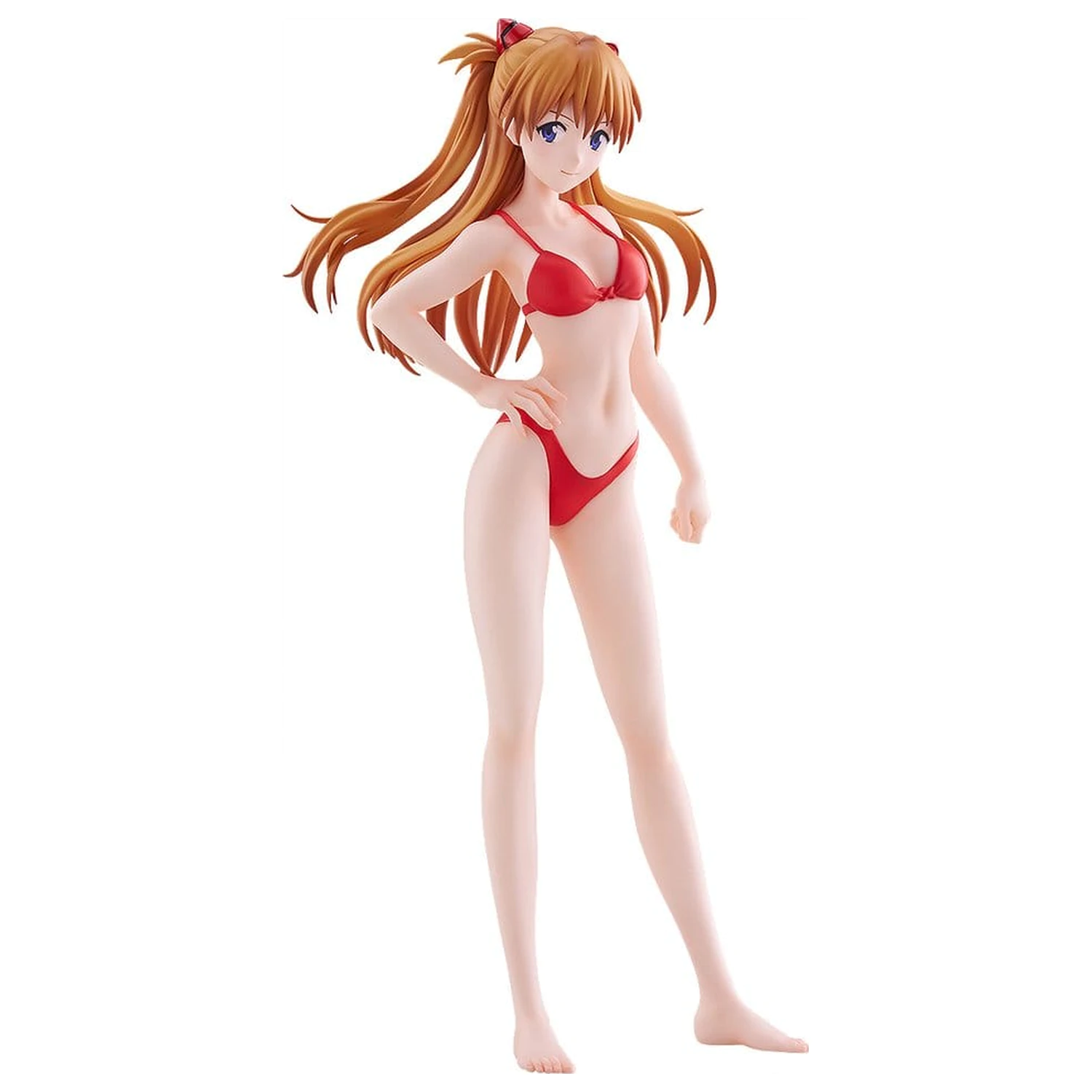 Rebuild of Evangelion Pop Up Parade figure Beach Queens Asuka Shikinami Langley (Bikini Style) L Size 23 cm product photo