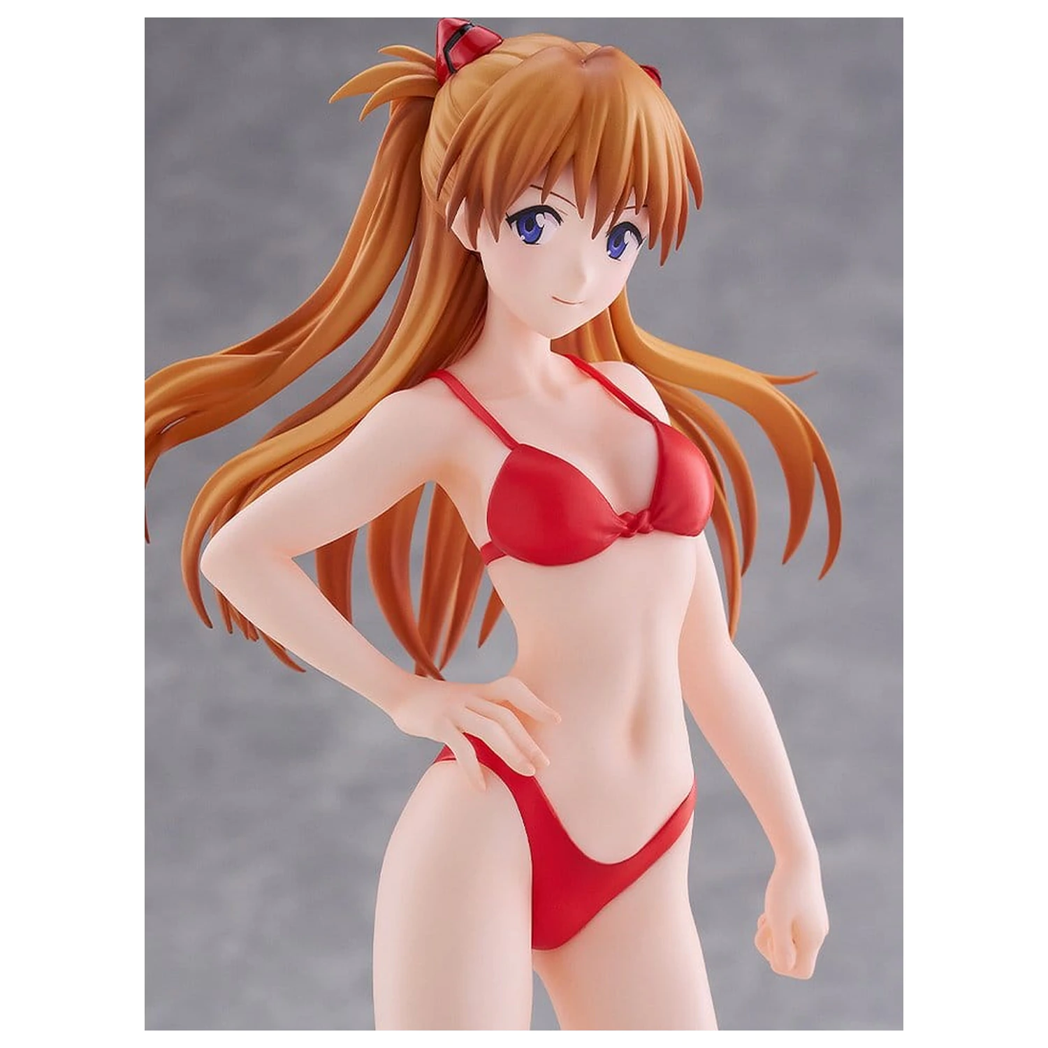 Rebuild of Evangelion Pop Up Parade figure Beach Queens Asuka Shikinami Langley (Bikini Style) L Size 23 cm product photo